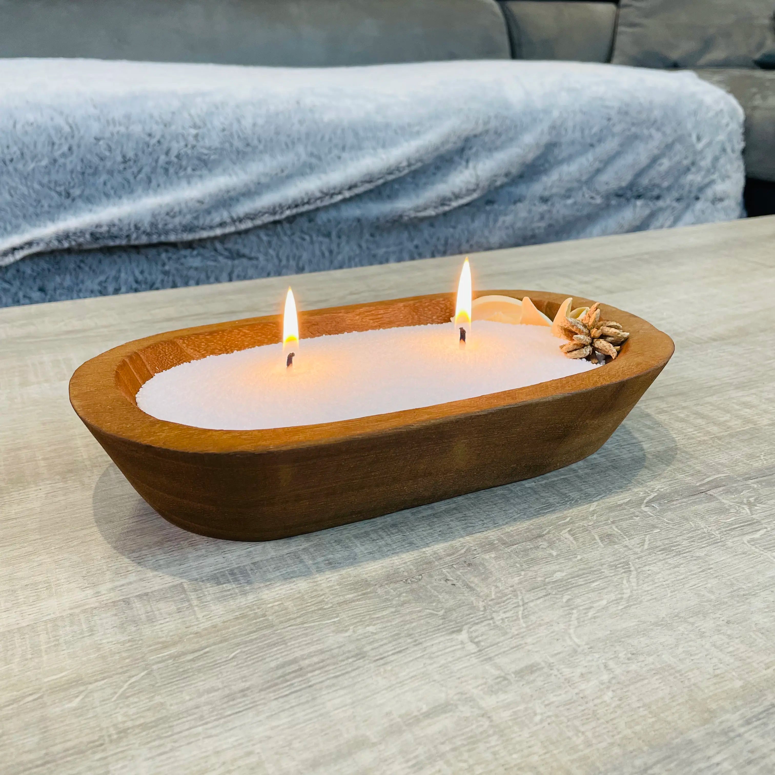 Récipient en bois – 25 cm