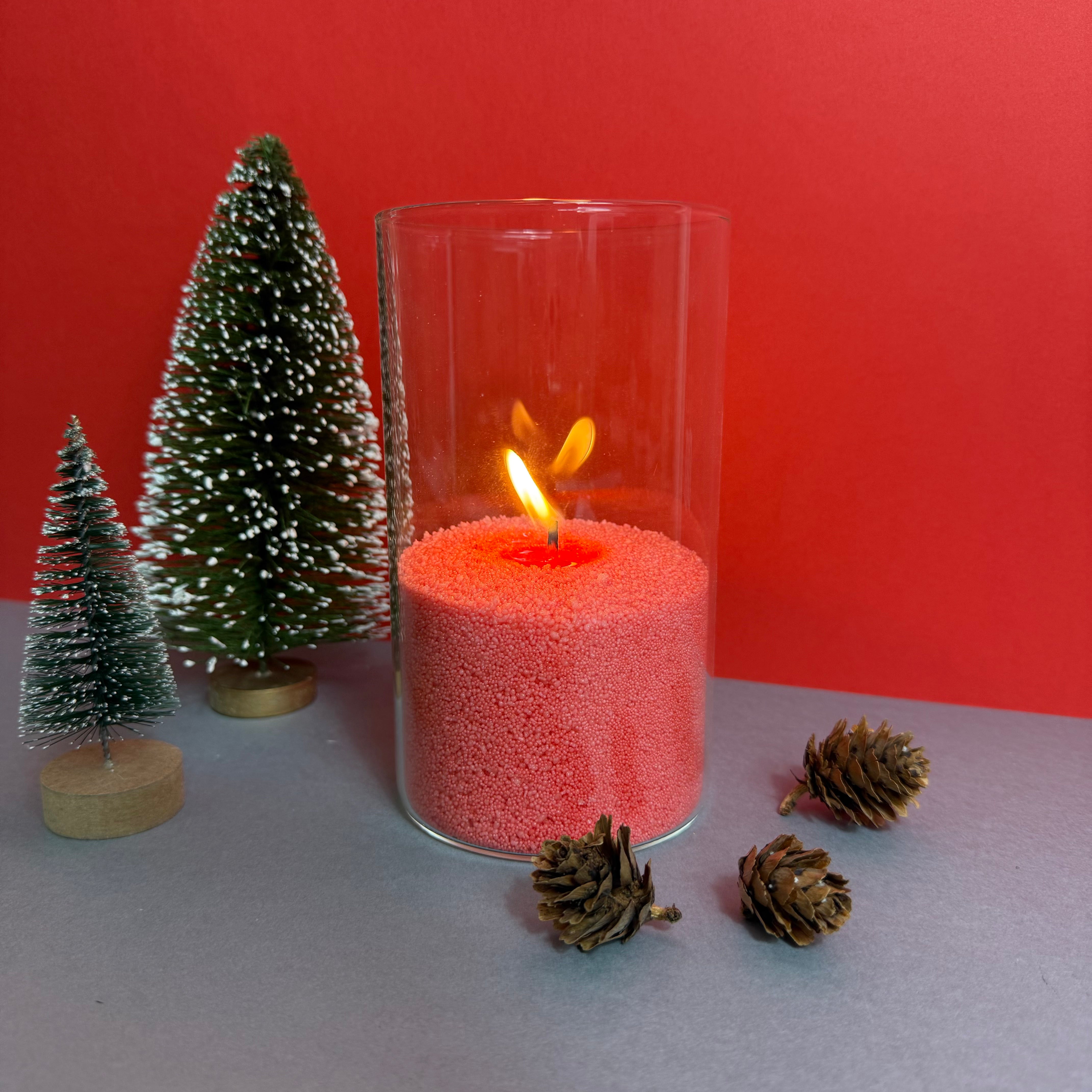 Cire perlée Rouge 250gr