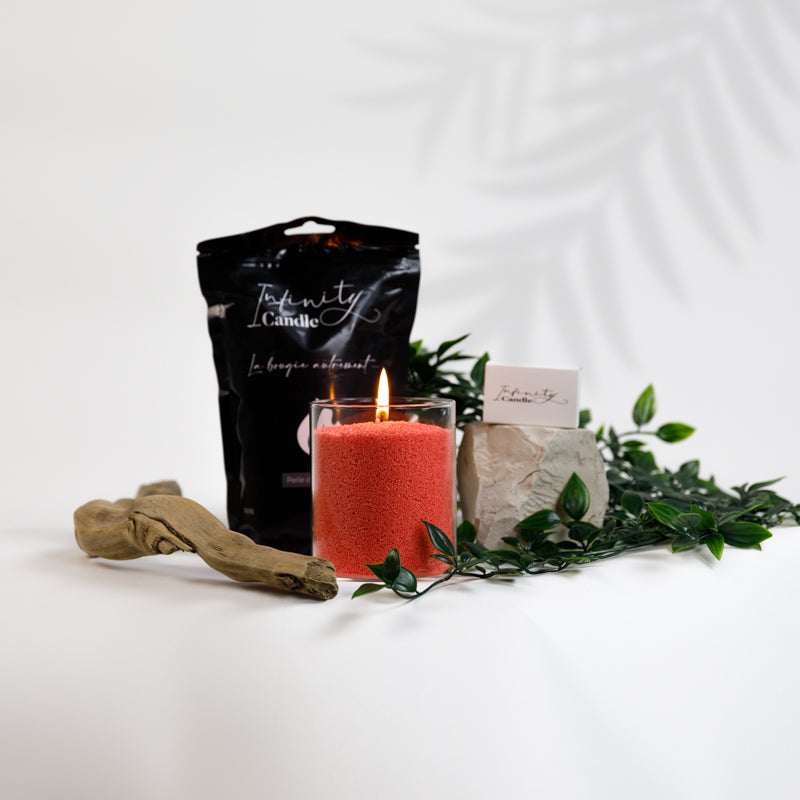 Cire perlée Rouge 250gr