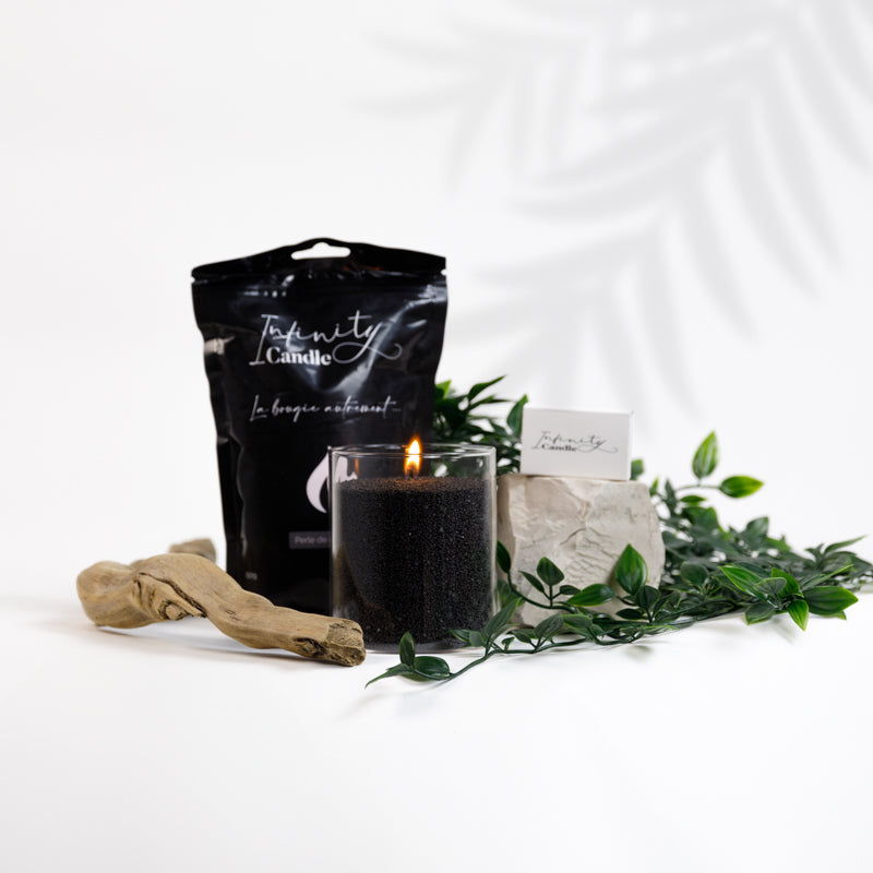 Cire perlée Noire 250gr