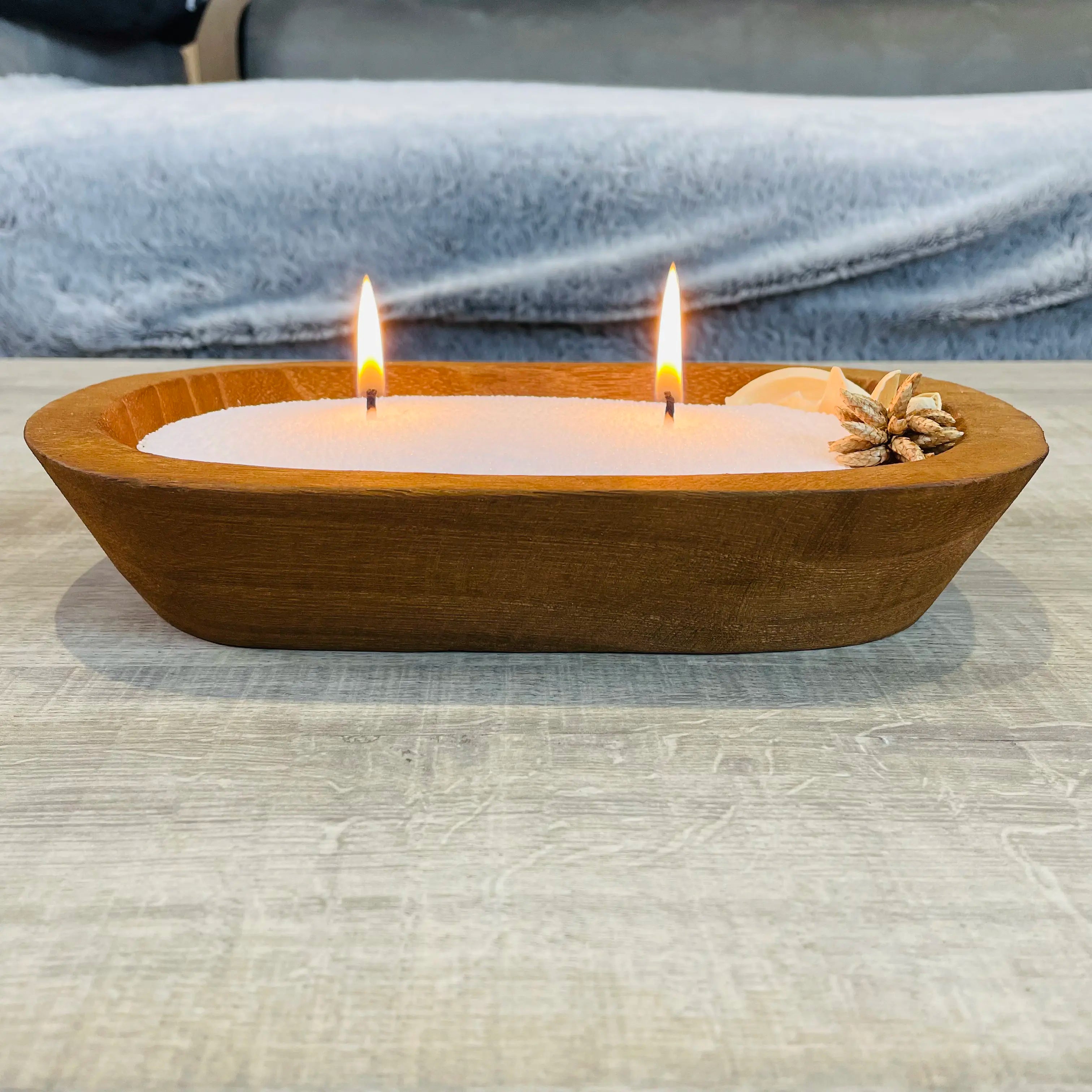 Récipient en bois – 25 cm