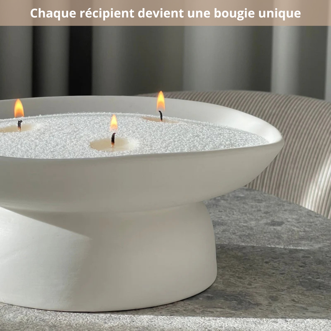 Bougie perlée | 500gr