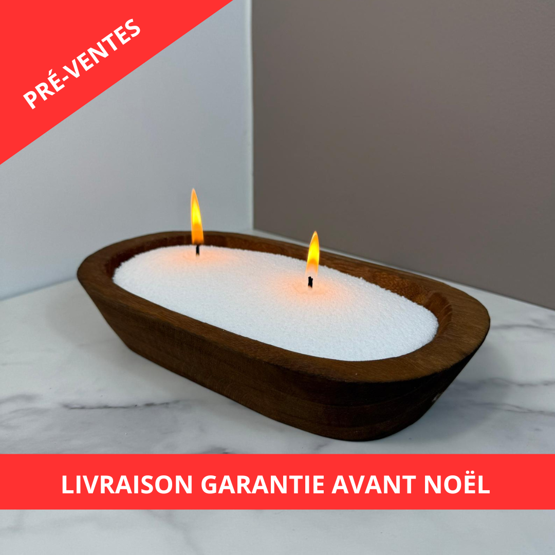 Récipient en bois – 25 cm